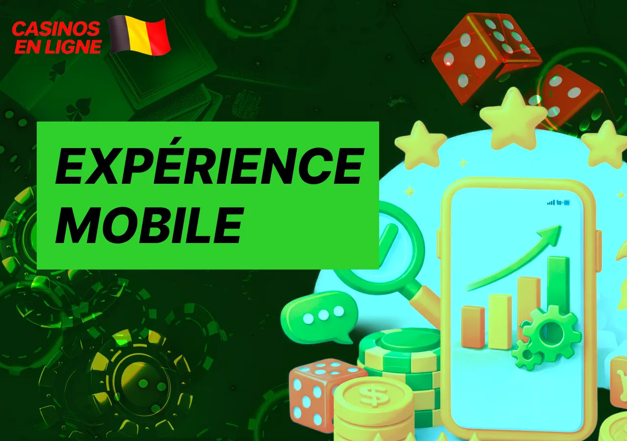 L’expérience mobile repose sur l’ergonomie et la stabilité de la plateforme.